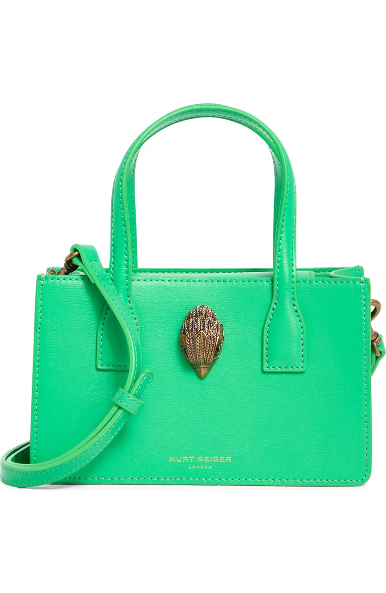 Kurt Geiger London Mini Bond Tote Bag, Main, color, Mid Green