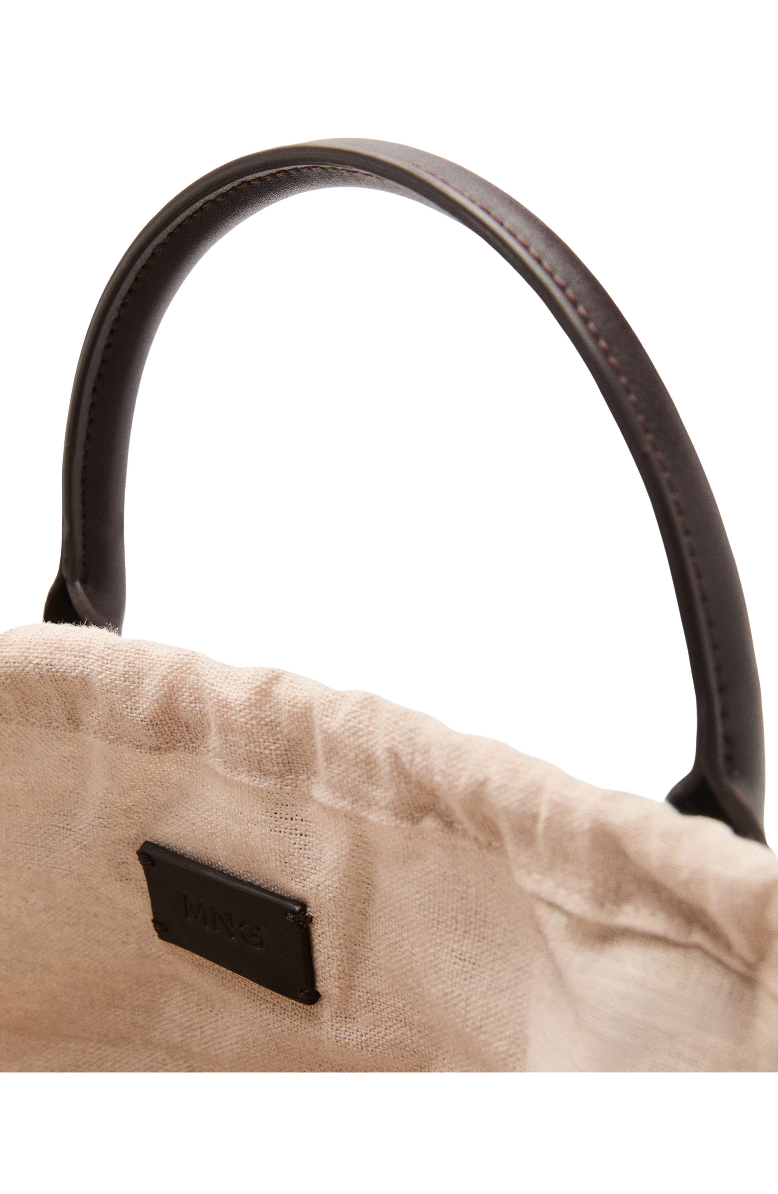 MANGO Woven Straw Tote, Alternate, color, 