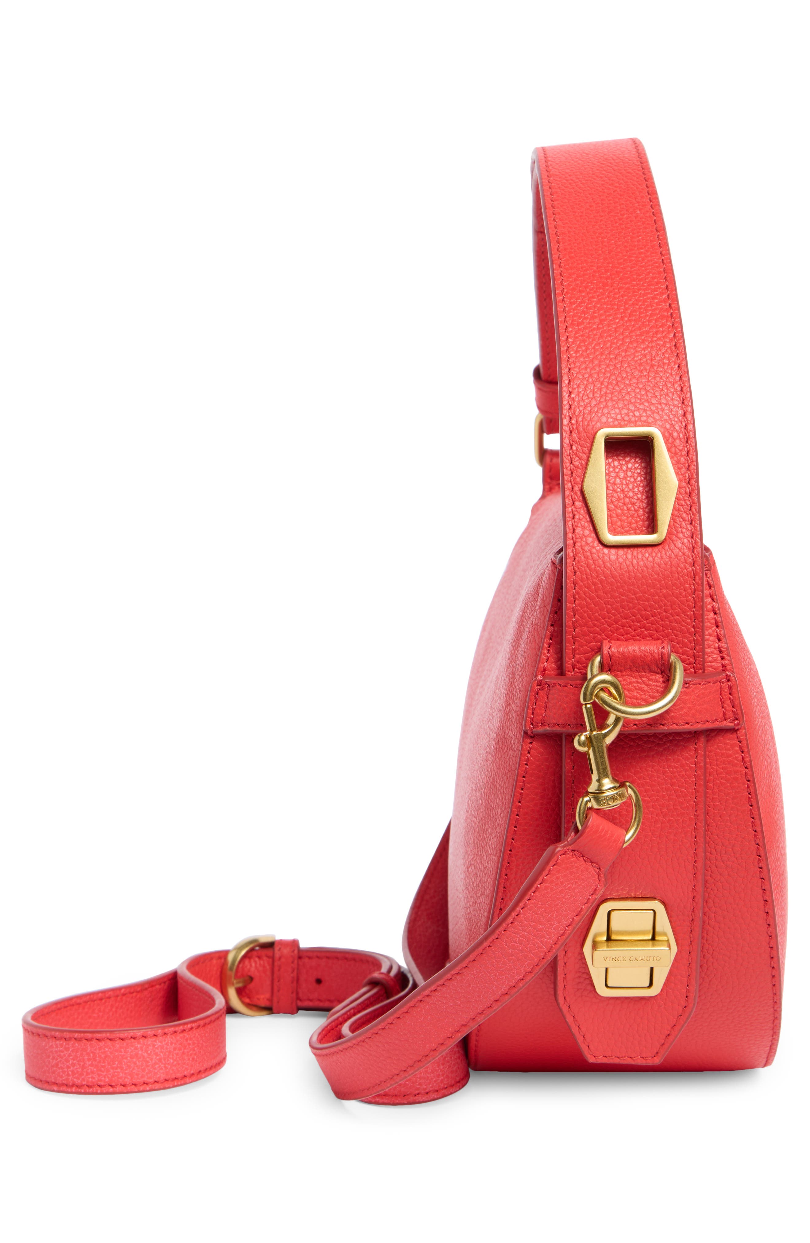 Karla Shoulder Bag, Alternate, color, POPPY