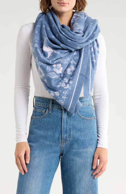 Western Nights Feather Soft Scarf
