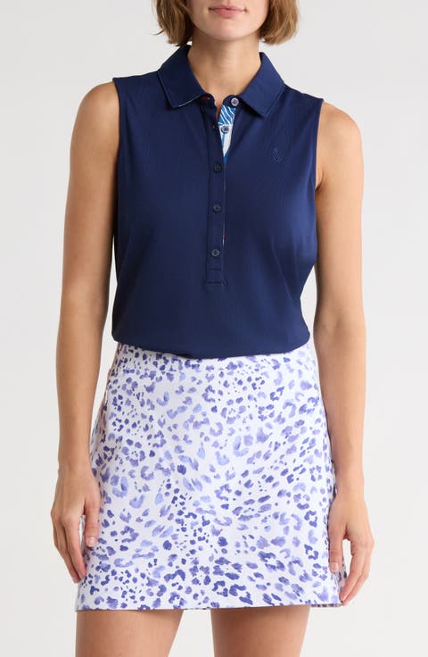 Paradise Piqué Sleeveless Polo