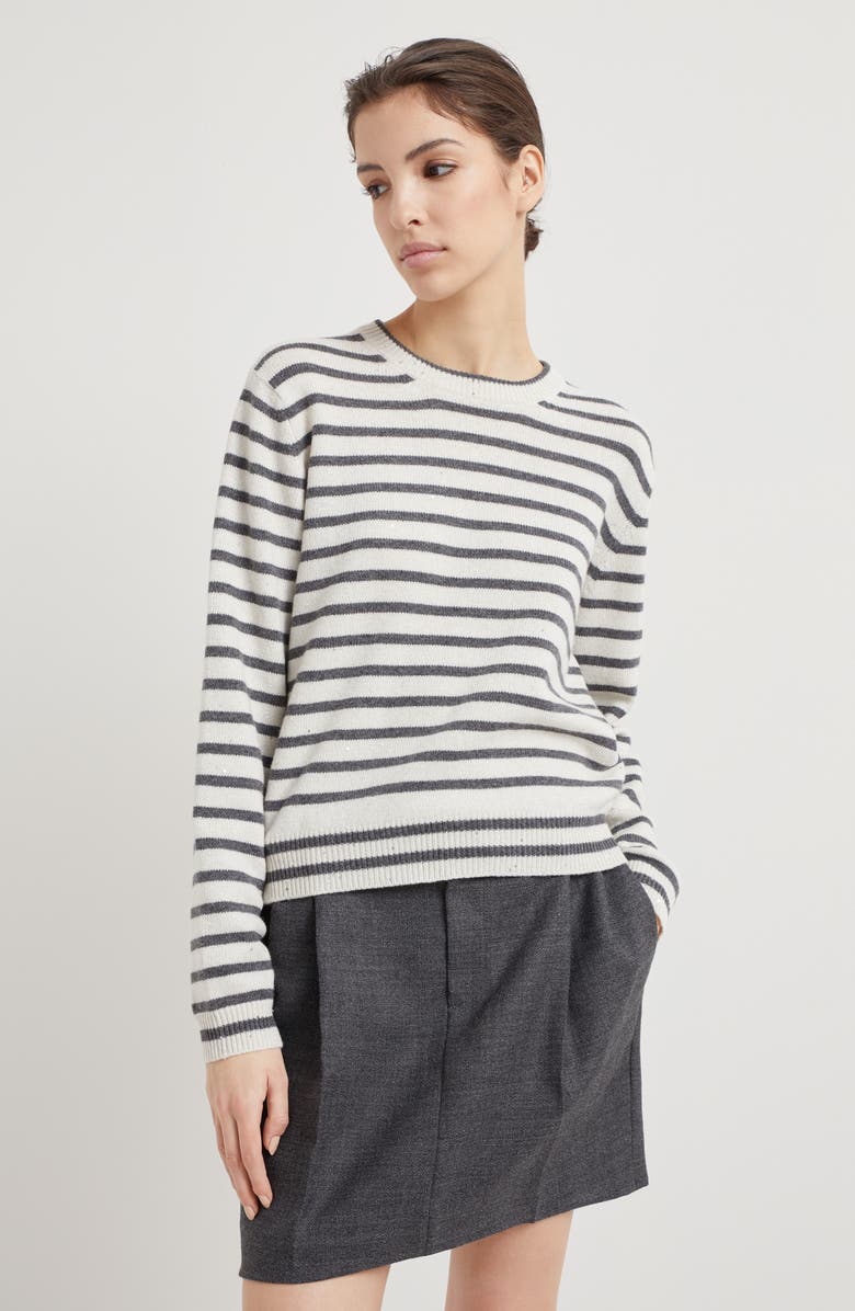 Brunello Cucinelli Sparkling sweater, Alternate, color,