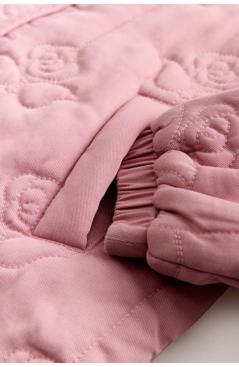 NEXT Kids' Flower Quilted Jacket, Alternate, color, Pink