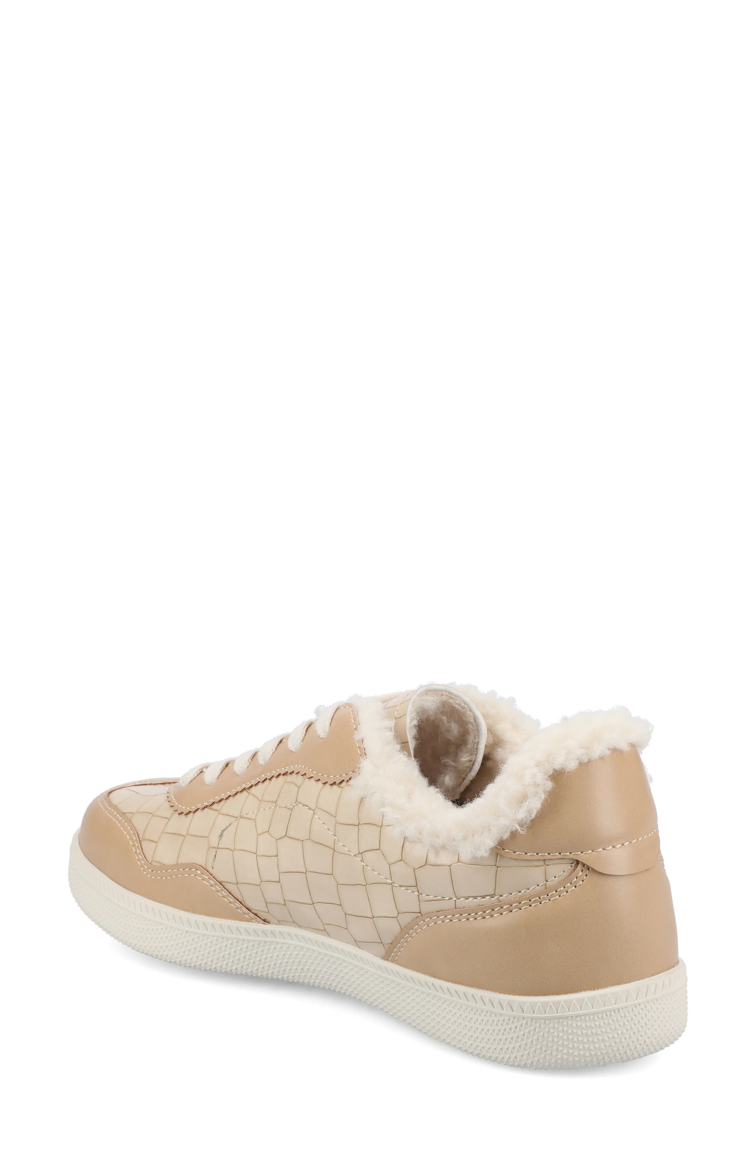 Lummie Sneaker, Alternate, color, CROCO/BEIGE