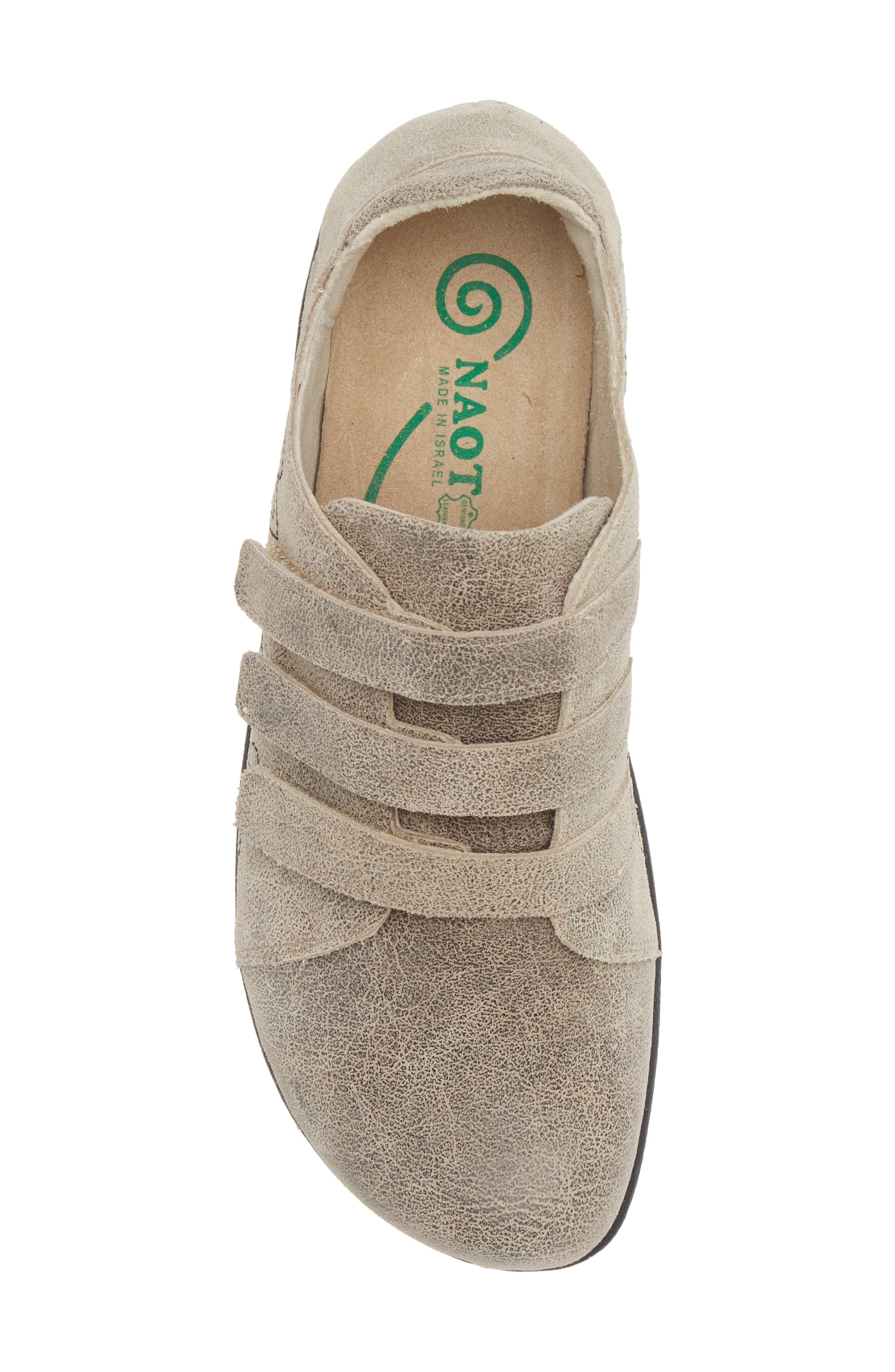 Naot Mihi Sneaker, Alternate, color, Speckled Beige Leather