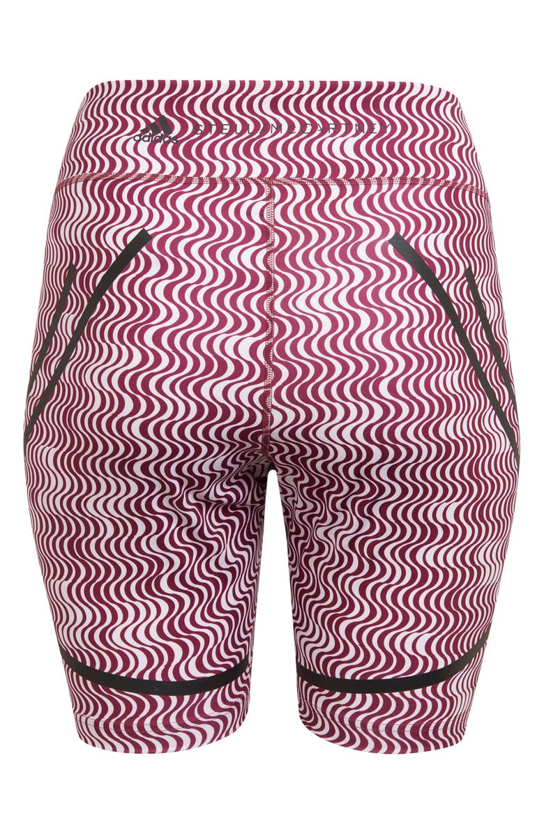 adidas by Stella McCartney True Purpose Training Bike Shorts, Alternate, color, White