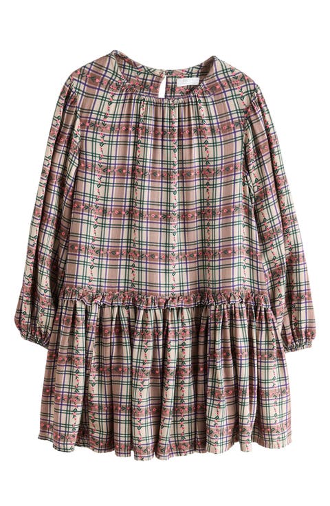 Kids' Check Skater Dress