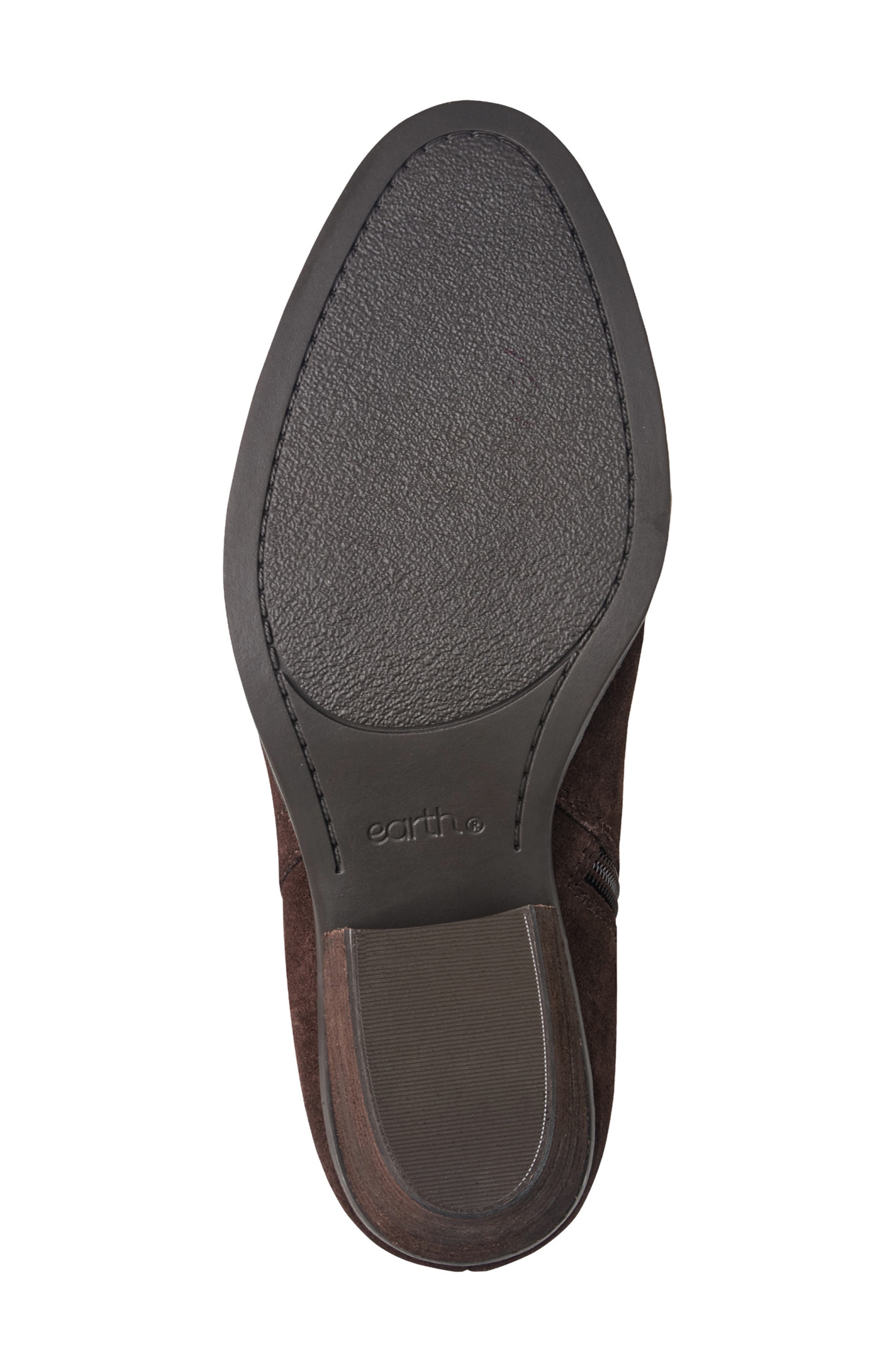 Corbin Fringe Strap Ankle Bootie, Alternate, color, BROWN
