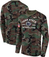 Nike Men's Nike Camo Penn State Nittany Lions 2025 Military Appreciation Legend Dri-FIT Long Sleeve T-Shirt
