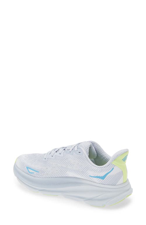 Hoka Clifton 9 Running Shoe In Gray