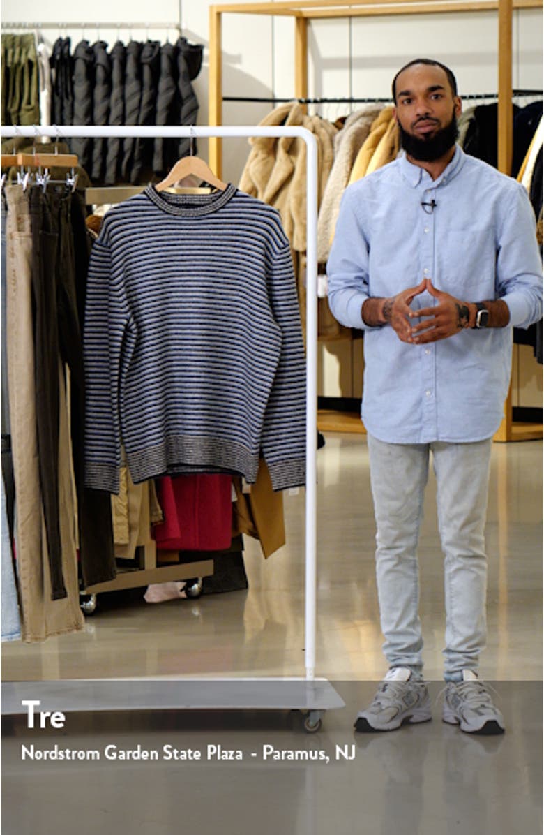 Micro Stripe Sweater, sales video thumbnail