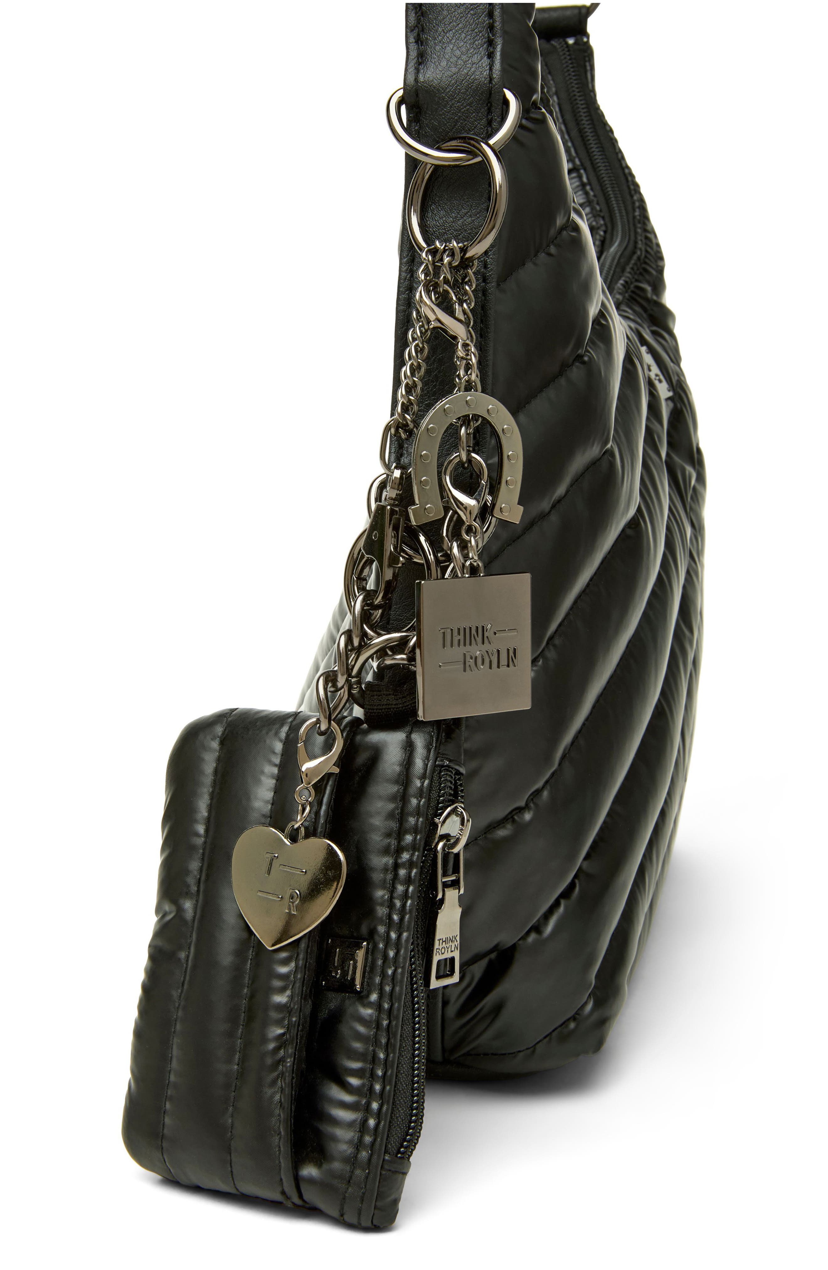 Hold Me Close Clutch, Alternate, color, PEARL BLACK