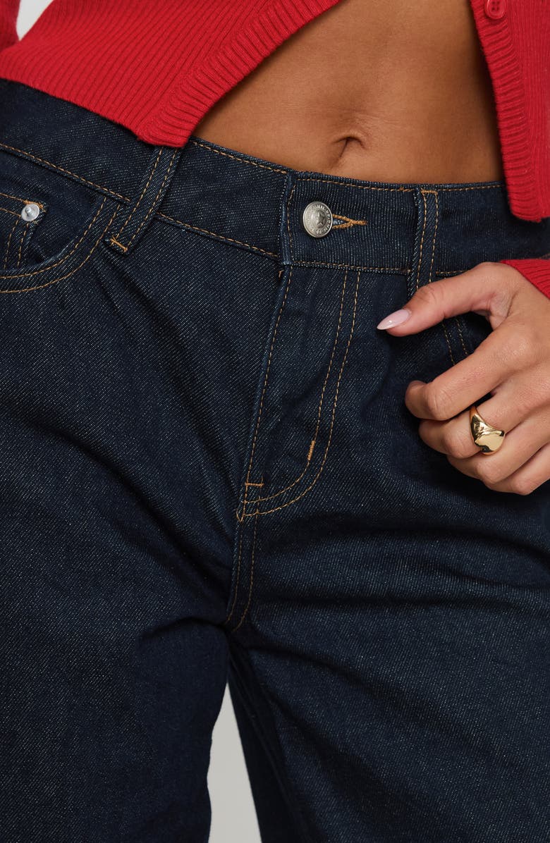 Princess Polly Jankins Low Rise Baggy Wide Leg Jeans, Alternate, color, 