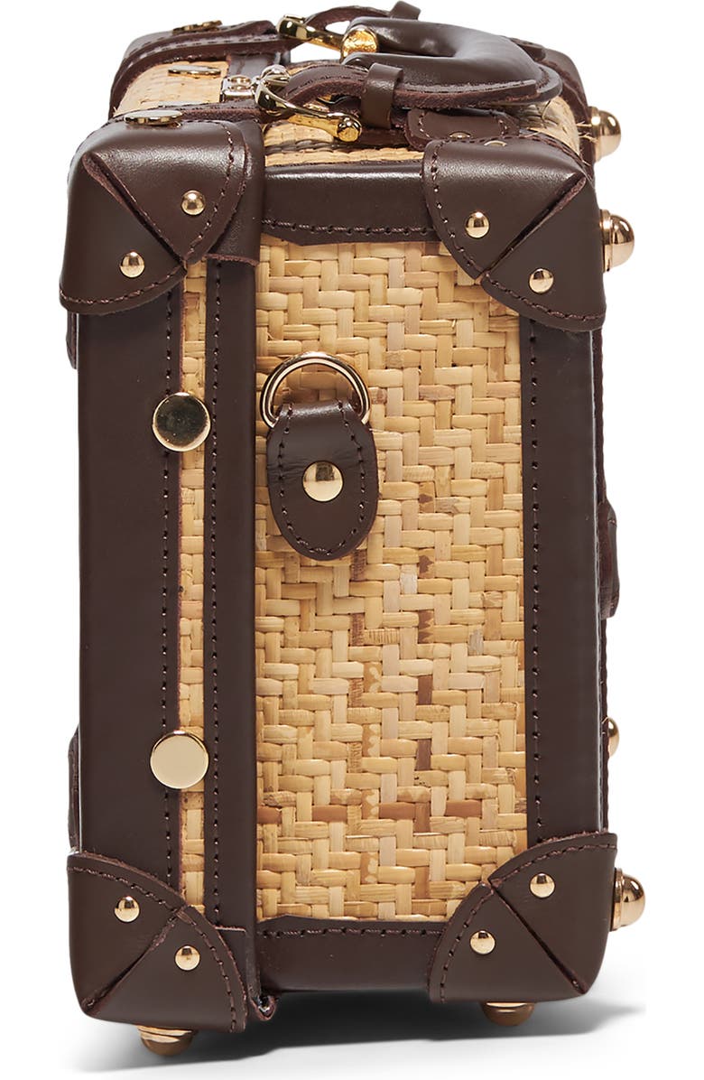 SteamLine Luggage The Explorer Woven Rattan Vanity Case, Alternate, color,