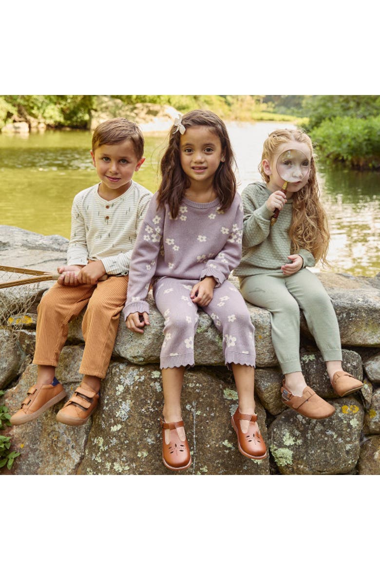 Henley Shirt & Pant Set, Alternate, color, Light Beige Trees