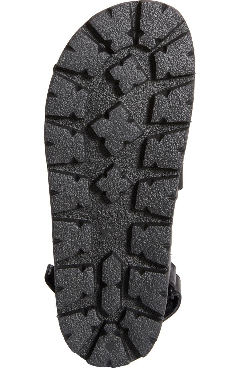 Prada Diagram Double Strap Slide Sandal, Alternate, color,