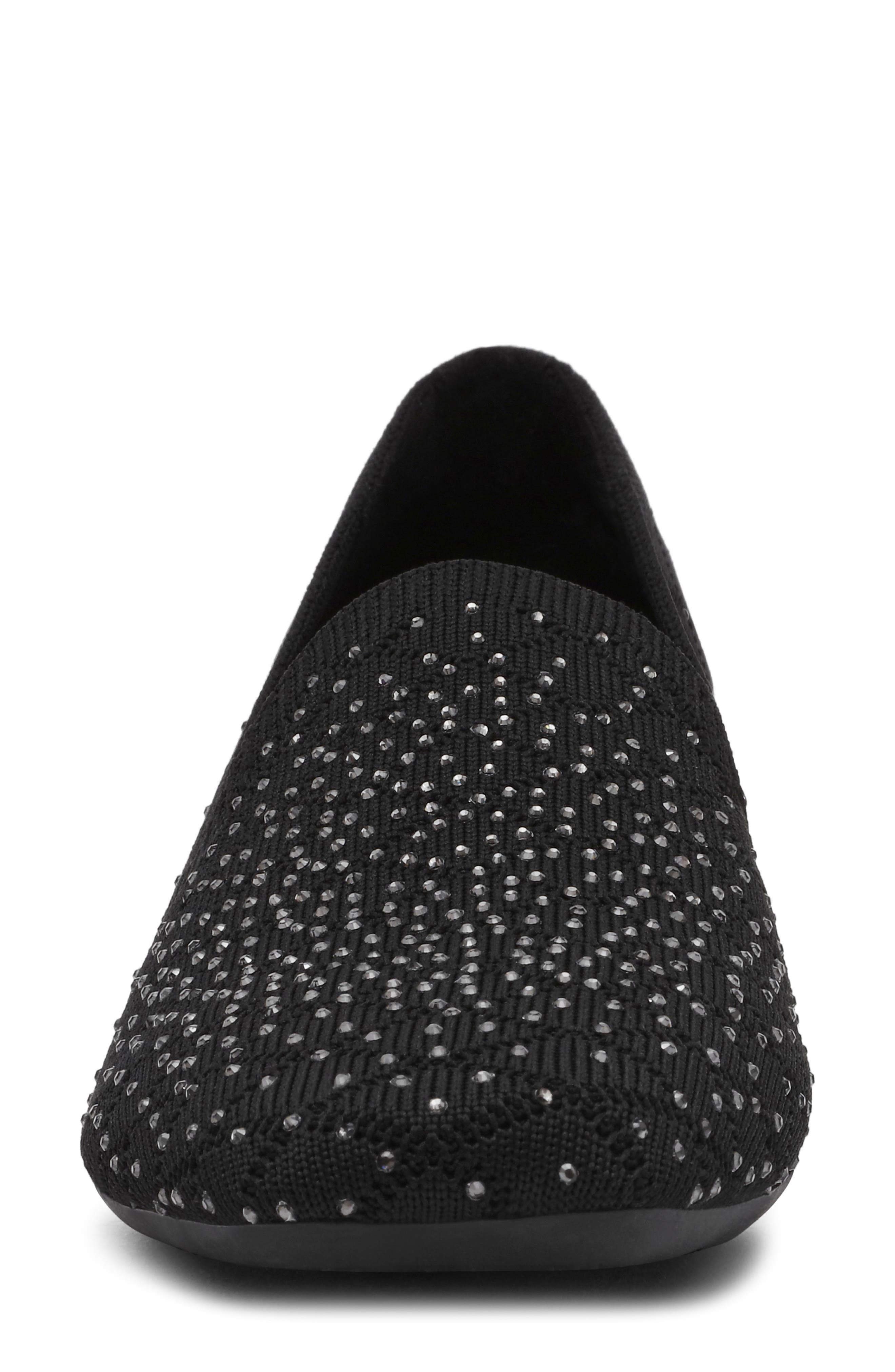 Anne Klein Wendell Wedge Pump, Alternate, color, Black Crystal