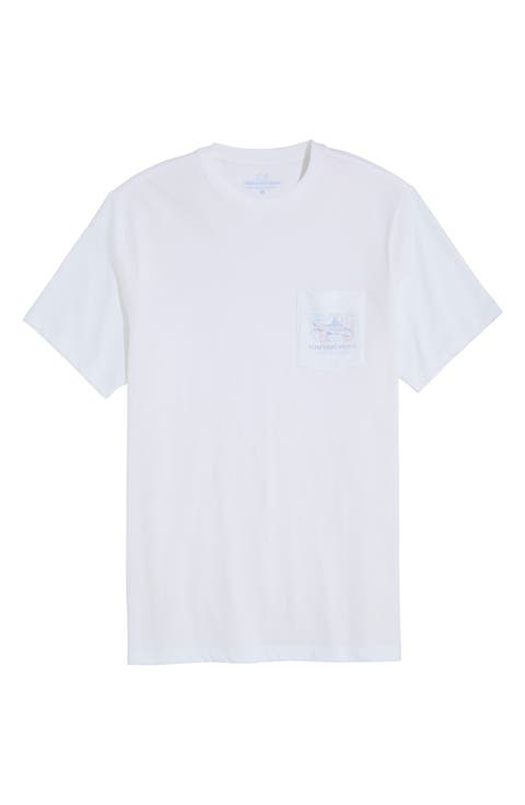 Bonefish Coral Cotton Graphic T-Shirt