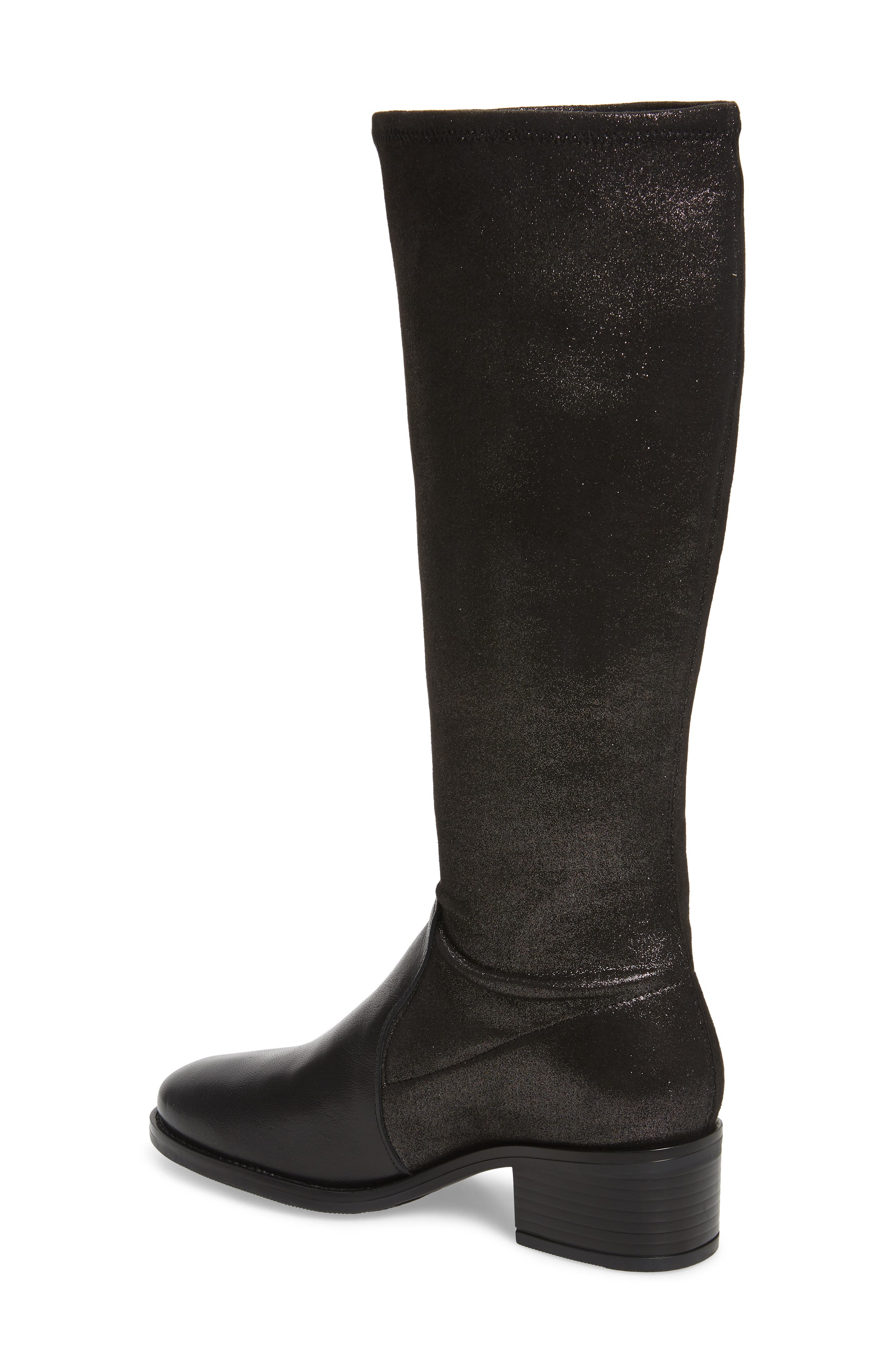 Java Waterproof Tall Boot, Alternate, color, BLACK LEATHER