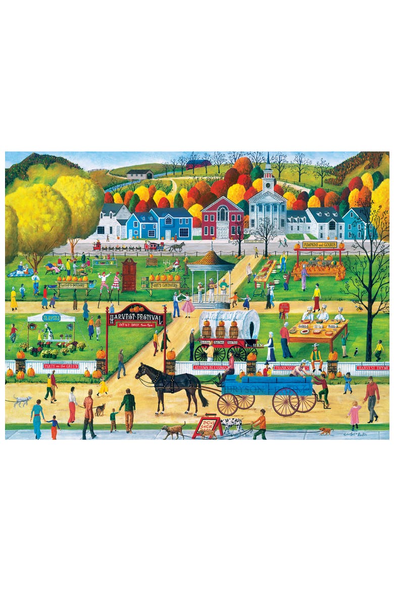 Harvest Festival 300 Piece Jigsaw Puzzle, Alternate, color, Multicolor