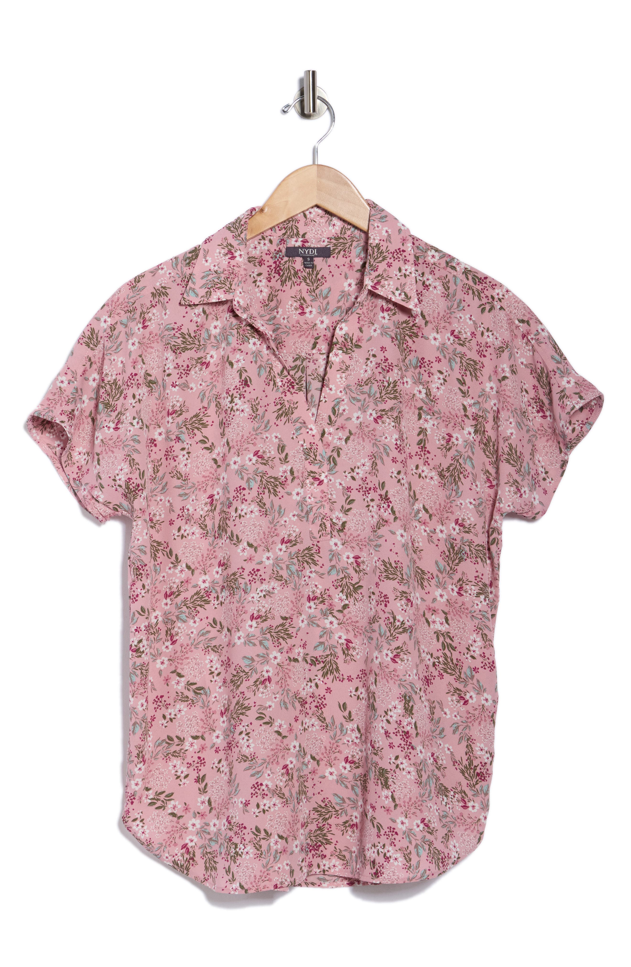 Becky Split Neck Woven Top