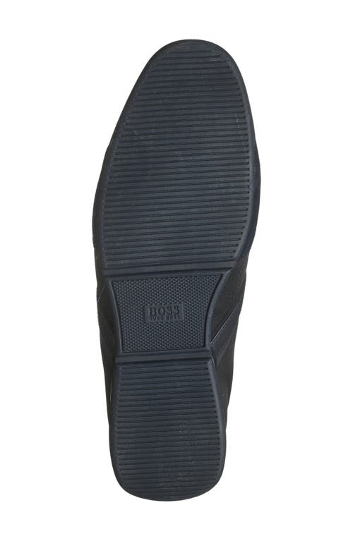Hugo Boss Boss Saturn Low Top Sneaker In Dk Bu