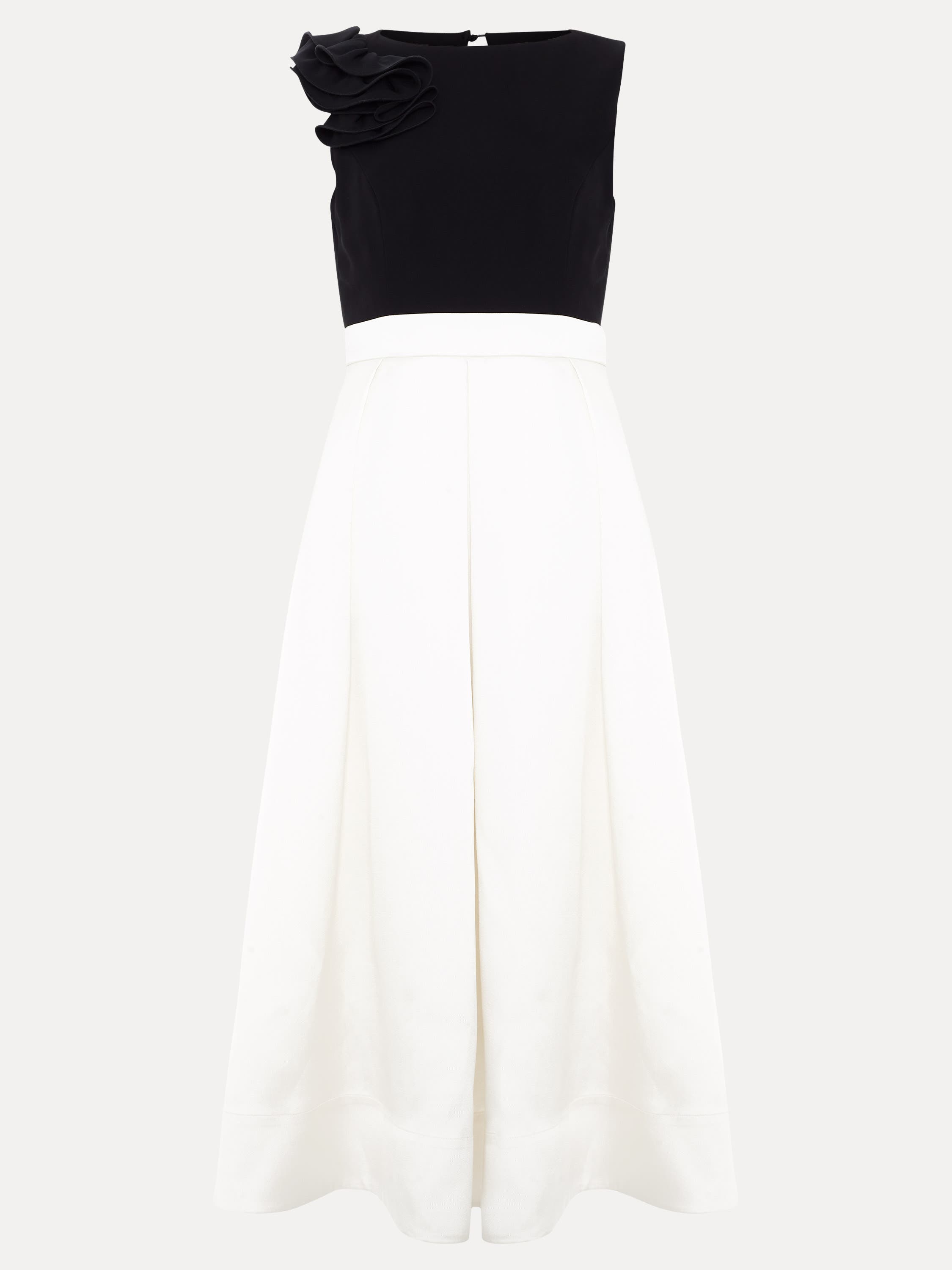 Perla Satin Midi Dress - image 2