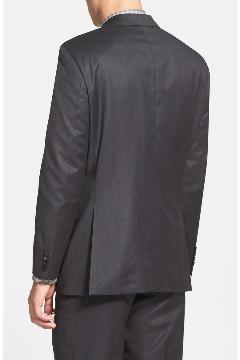 'Pasolini/Movie' Classic Fit Charcoal Wool Suit, Alternate, color, CHARCOAL