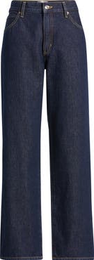 FRAME The Hang High Waist Straight Leg Jeans