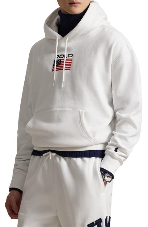 Flag Fleece Pullover Hoodie