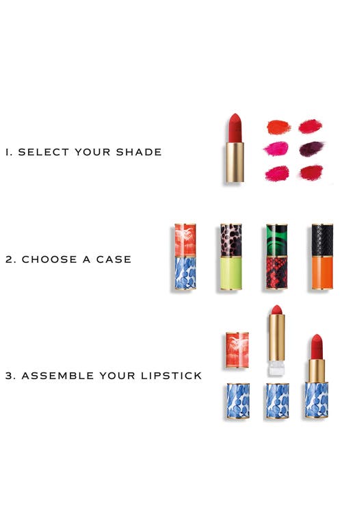 Dries Van Noten Refillable Lipstick Case In Multi