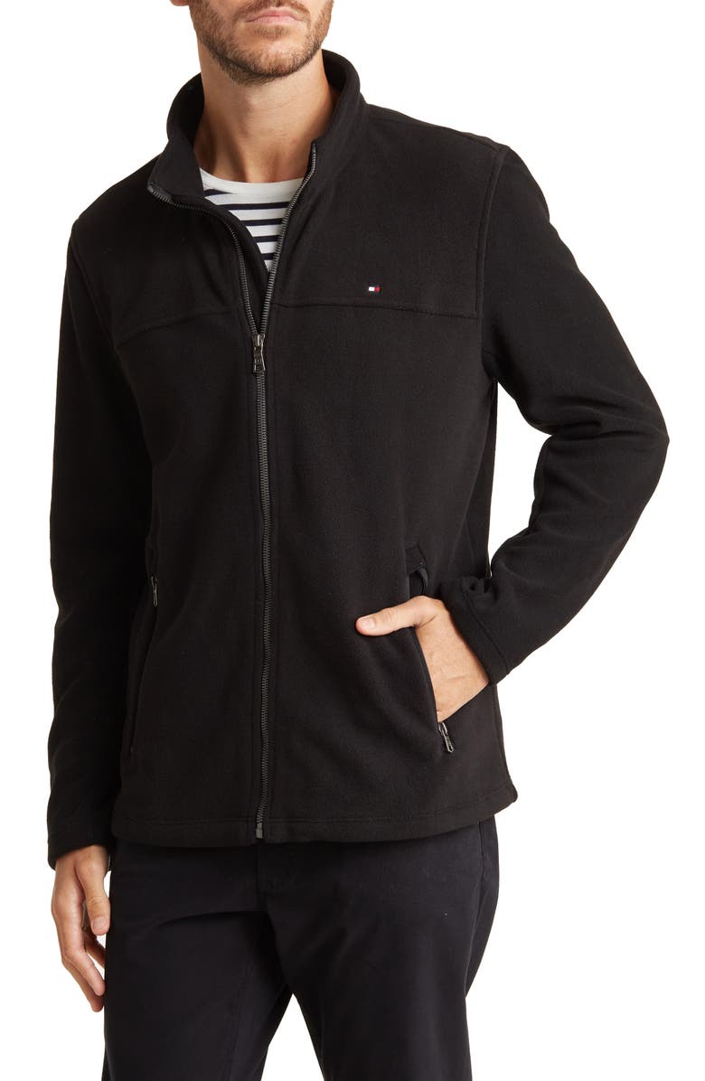 Tommy Hilfiger Polar Fleece Zip Jacket, Main, color, 