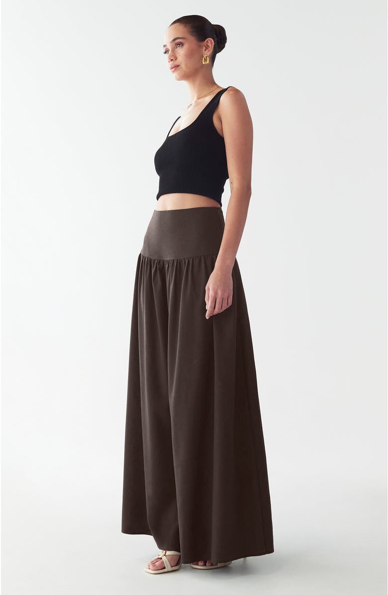 ST MRLO Gracie Skirt, Alternate, color, Dark Brown