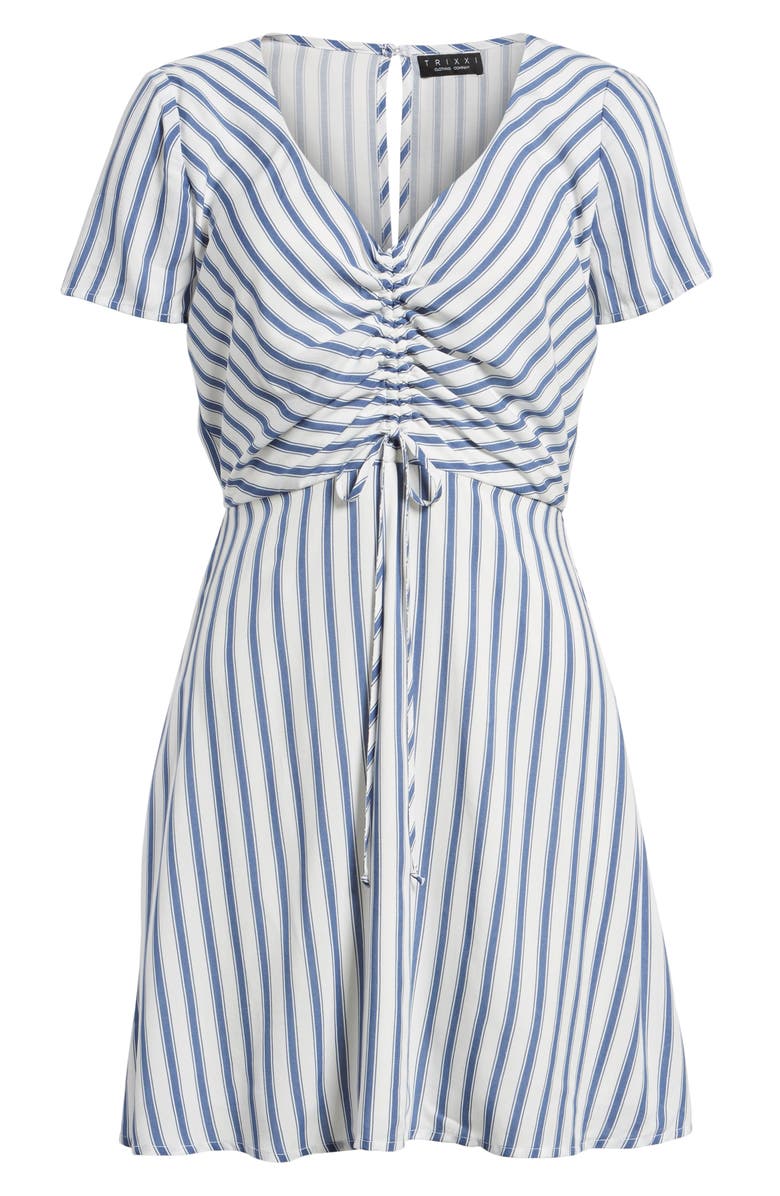 Row A Cinch Front Minidress, Alternate, color, 