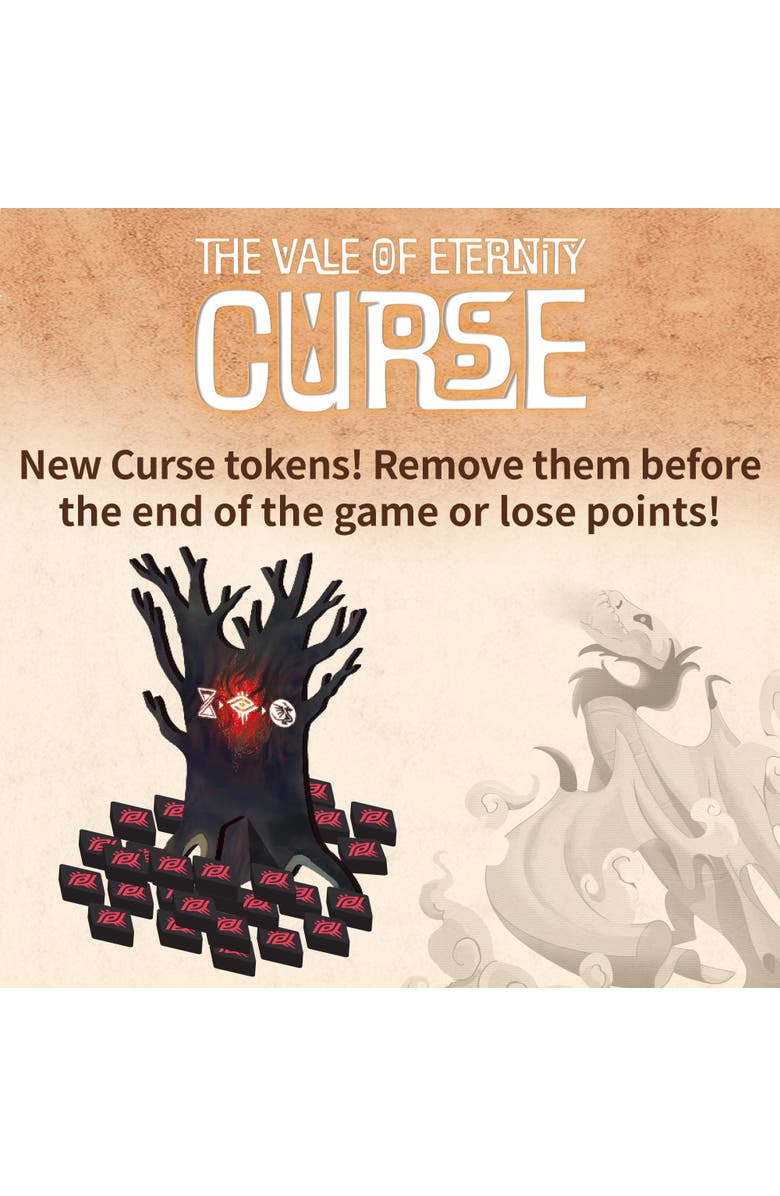 Renegade Game Studios The Vale of Eternity Curse Expansion, Card Drafting  Game, Alternate, color, Multicolored