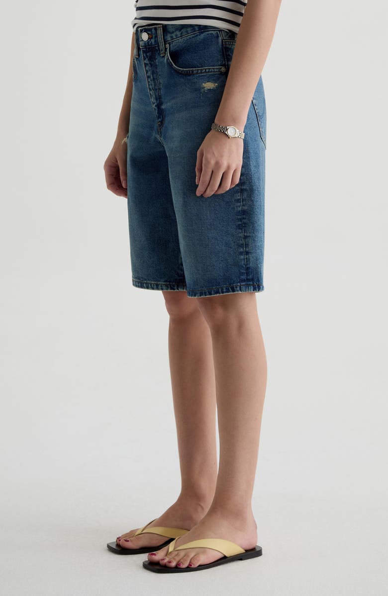 AG Thalia Denim Bermuda Shorts, Alternate, color, 11 Years Enrich