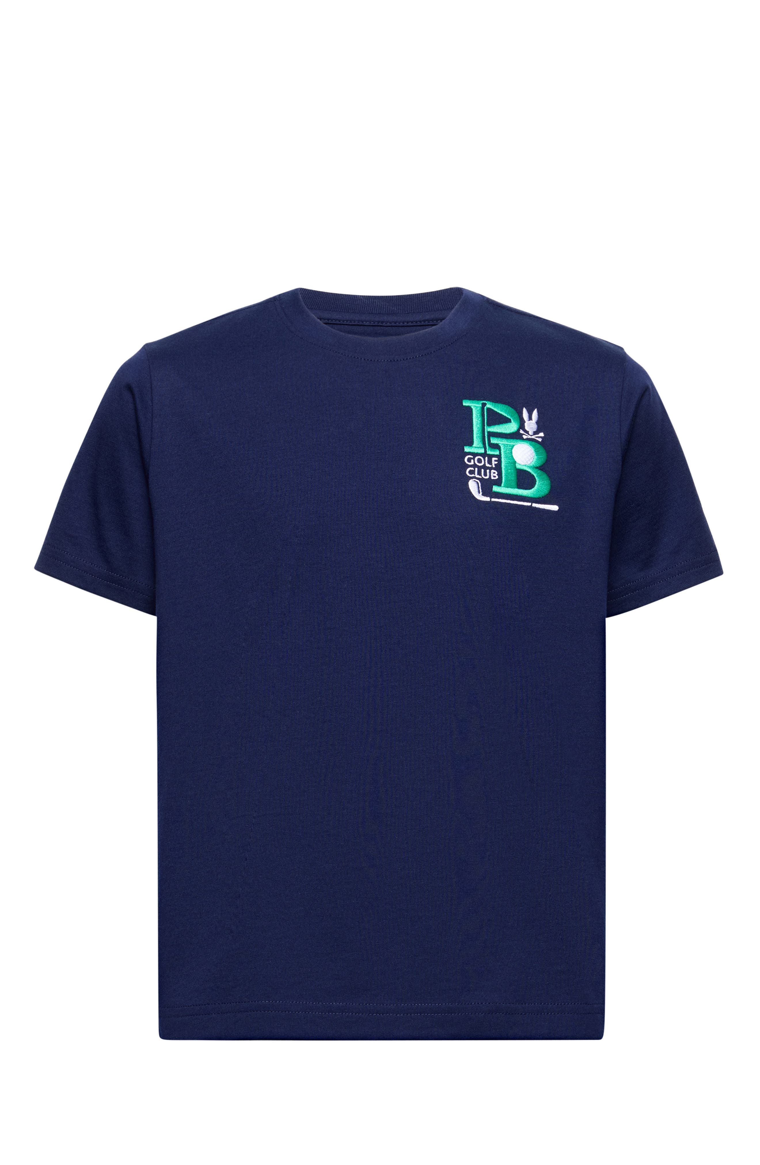 Psycho Bunny Kids' Denis Embroidered Pima Cotton T-Shirt