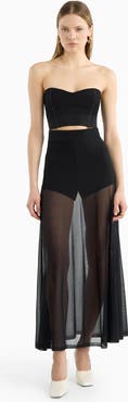 Dodiee Paz Sheer Skirt