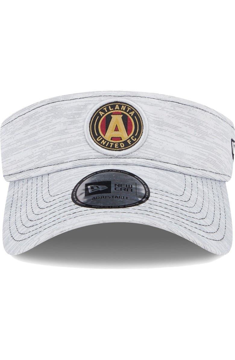 New Era Men's New Era Gray Atlanta United FC Adjustable Visor, Alternate, color, 