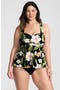 selected Hibiscus Floral/Black