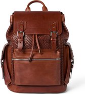 Brunello Cucinelli Calfskin and cowhide backpack