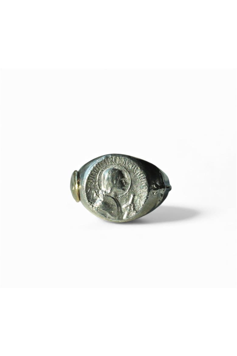 Joan Of Arc Ring, Main, color, Sterling Silver with Brass