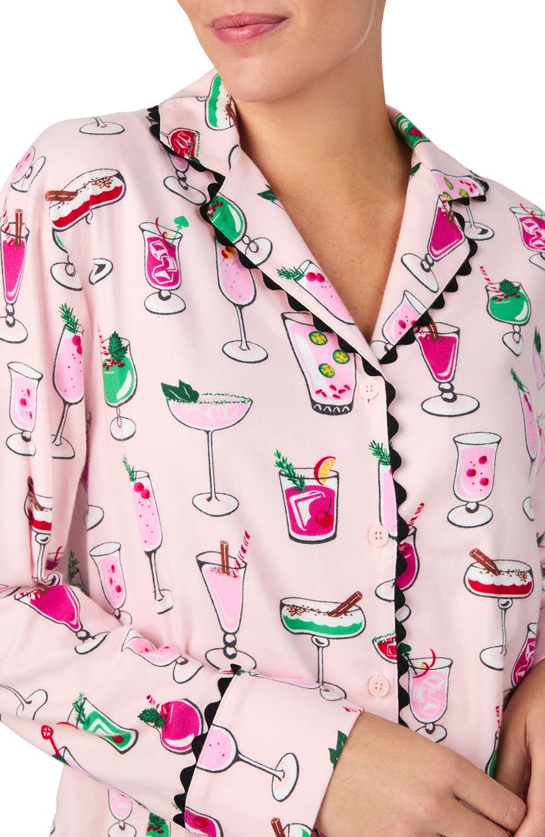 Kate Spade New York print pajamas, Alternate, color, 