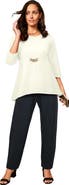 Jessica London High Low Buckle Tunic