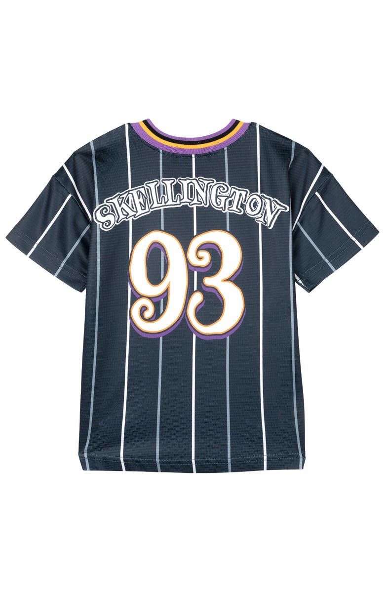 Disney Nightmare Before Christmas Jack Skellington Athletic T-Shirt, Alternate, color, Charcoal Jack Black