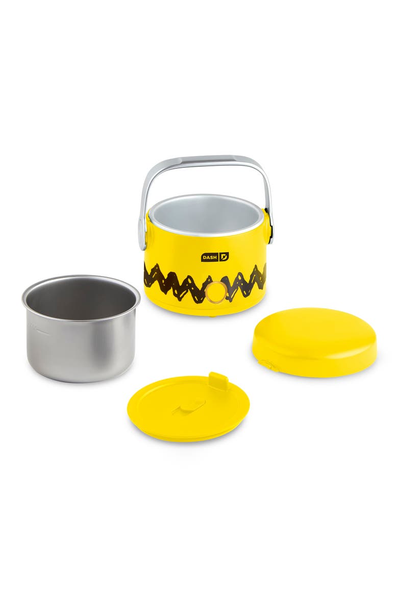 Peanuts Hot2Go Heated Lunch Box, Alternate, color, YELLOW AND BLACK