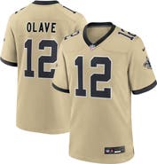 Nike Youth Nike Chris Olave Gold New Orleans Saints Gameday Golds Alternate Game Player Jersey