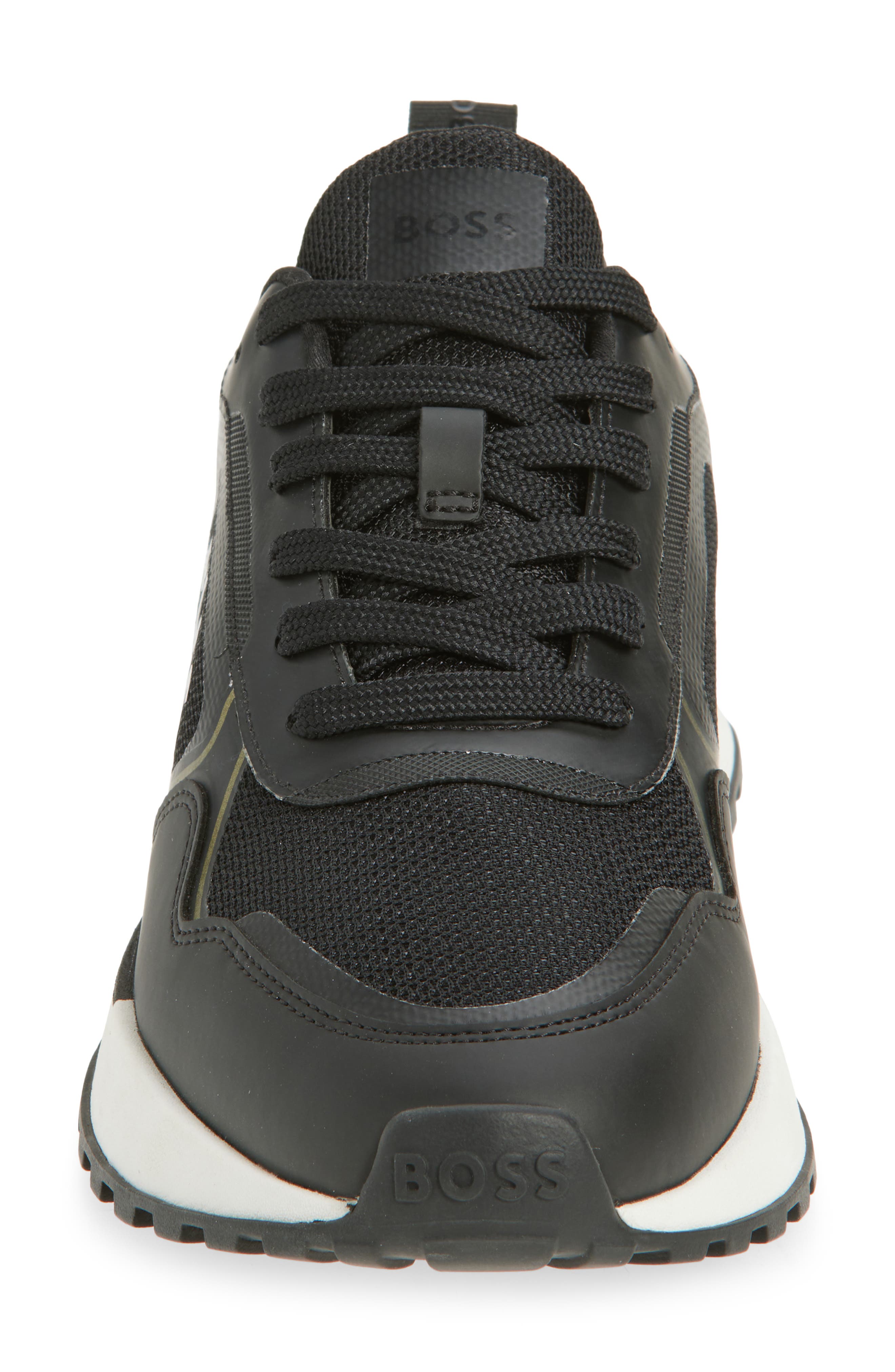 BOSS Jonah Trainer Sneaker, Alternate, color, Black