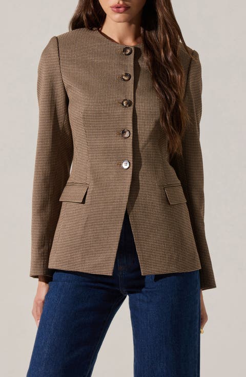 Bellemere Houndstooth Jacket