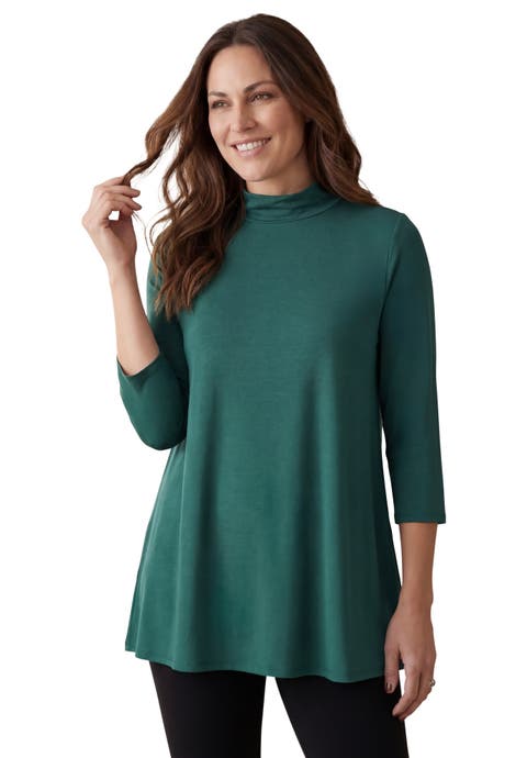 Mockneck Swing Tunic